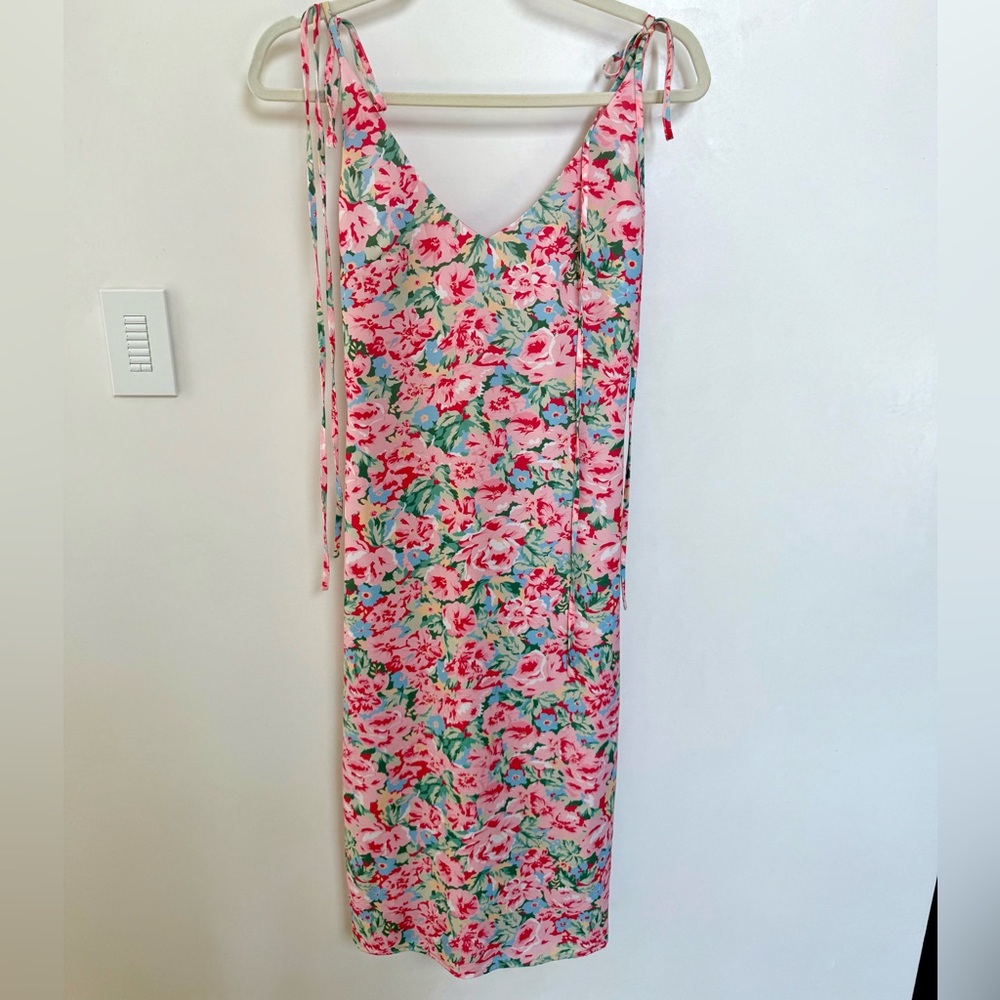 LPA long floral dress